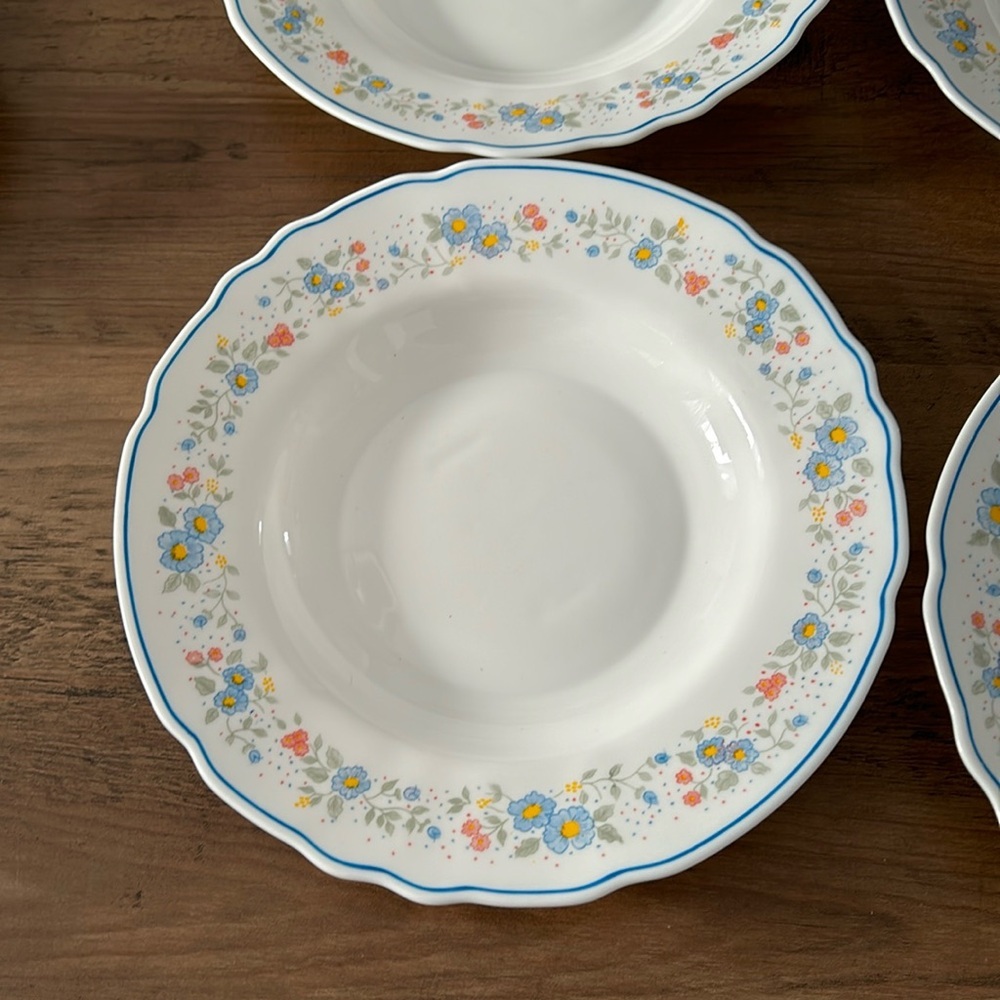 Vintage Harmonia Plates bowls  9,5 inch Harmonia Spain Dishes set of 4